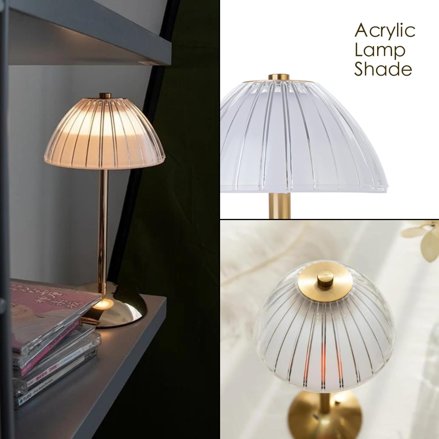LUMITOP™ Solace Arc Touch LED Table Lamp – Rechargeable, Dimmable & Cordless LED Light - Image 9