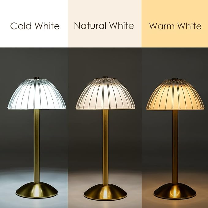 LUMITOP™ Solace Arc Touch LED Table Lamp – Rechargeable, Dimmable & Cordless LED Light - Image 8