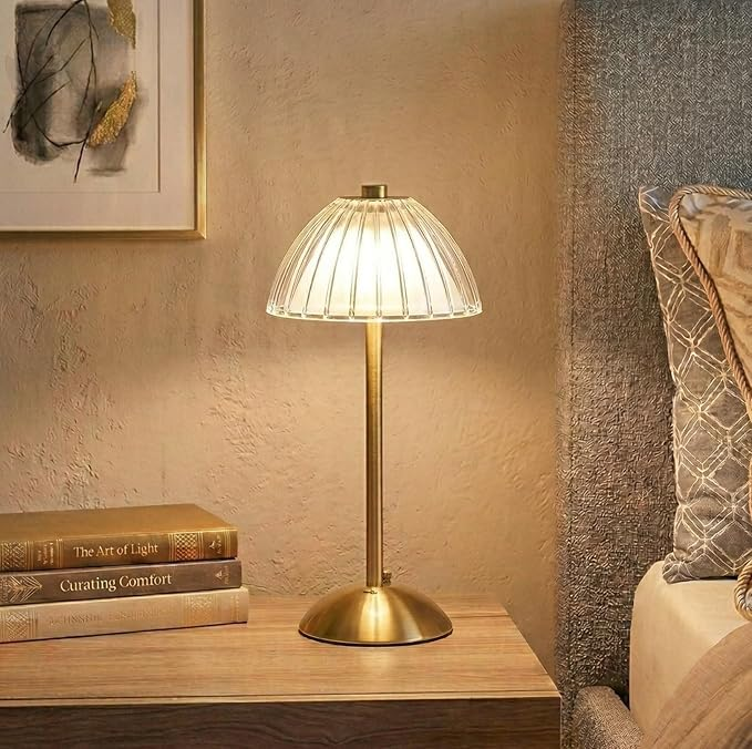 LUMITOP™ Solace Arc Touch LED Table Lamp – Rechargeable, Dimmable & Cordless LED Light - Image 6
