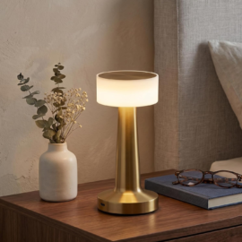 LUMITOP™ Ember Touch LED Table Lamp – Minimal Rechargeable, Dimmable & Cordless LED Light